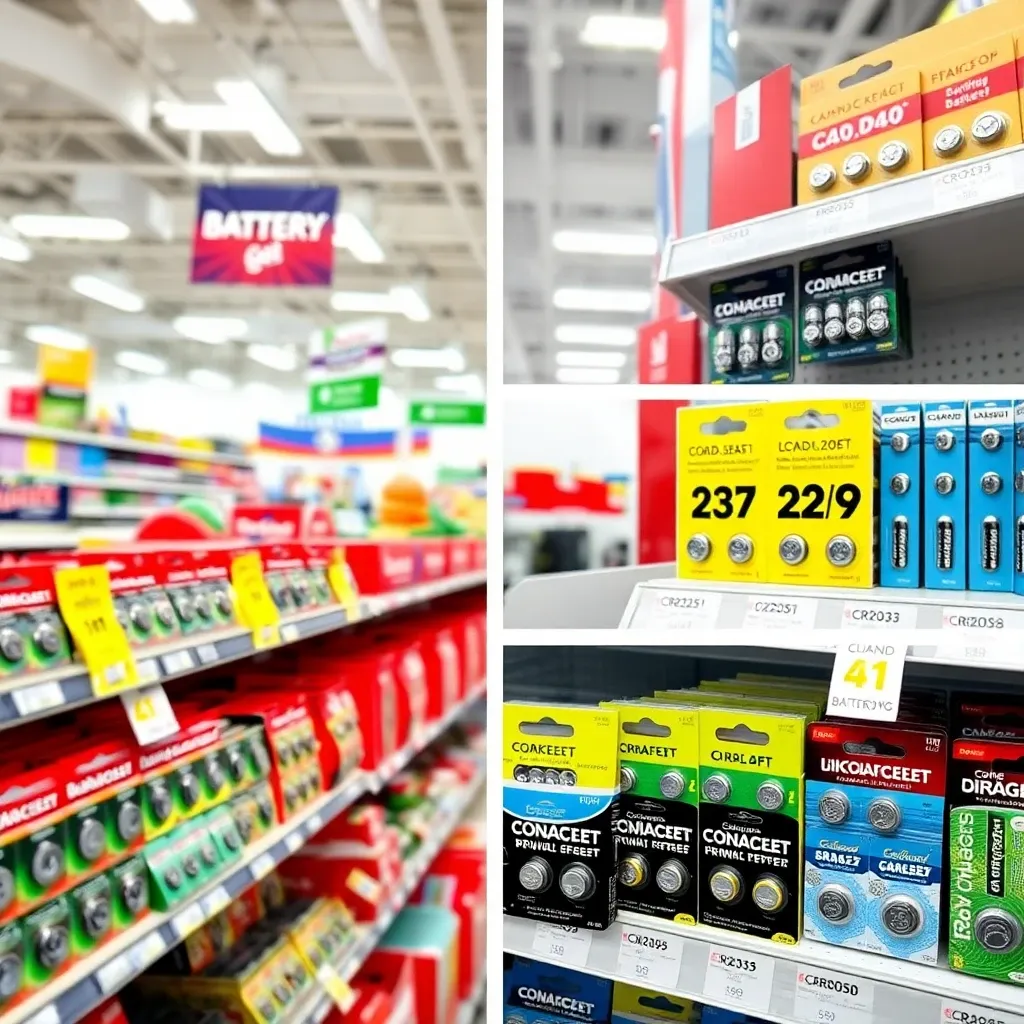 CR2032電池どこに売ってる?店舗別の取扱いと価格比較