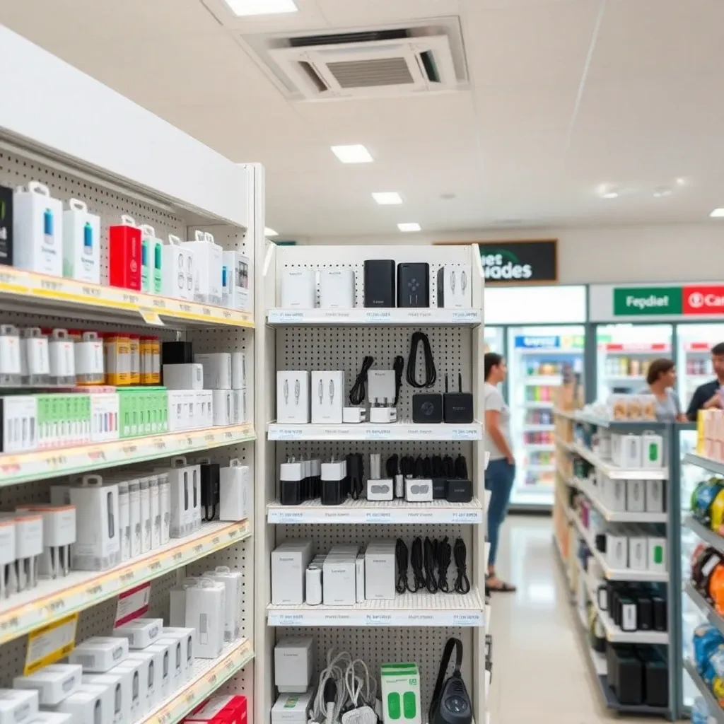 充電器売ってるコンビニ一覧:近くで探せる主要チェーン
