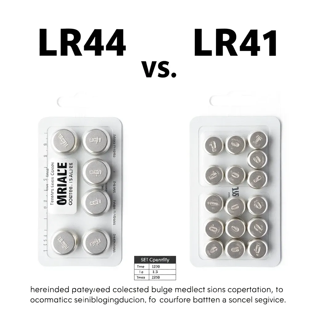 LR44・LR41との違いは?電池の互換性と用途別比較