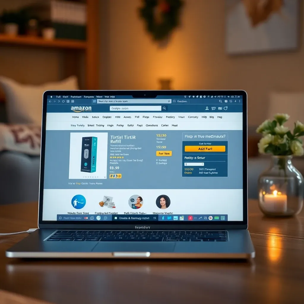 Amazonでティルティル 詰め替えを手軽に購入する方法