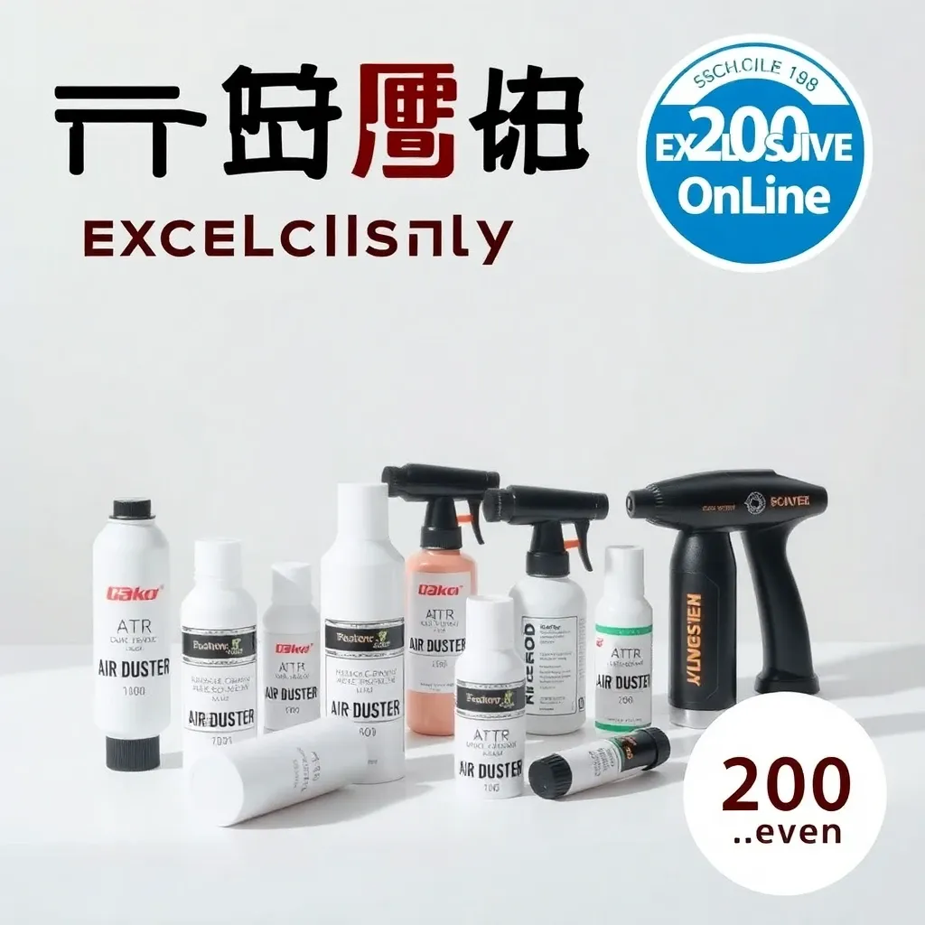 オンライン限定ダイソーエアダスターの種類と200円モデルの特徴