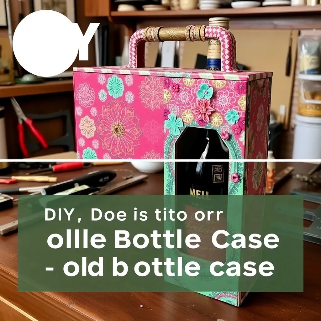 リメイク術:古い一升瓶ケースをおしゃれにDIY