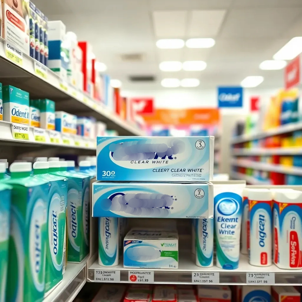 オーデントクリアホワイトはどこに売ってる?口コミ&歯磨き粉の効果を検証