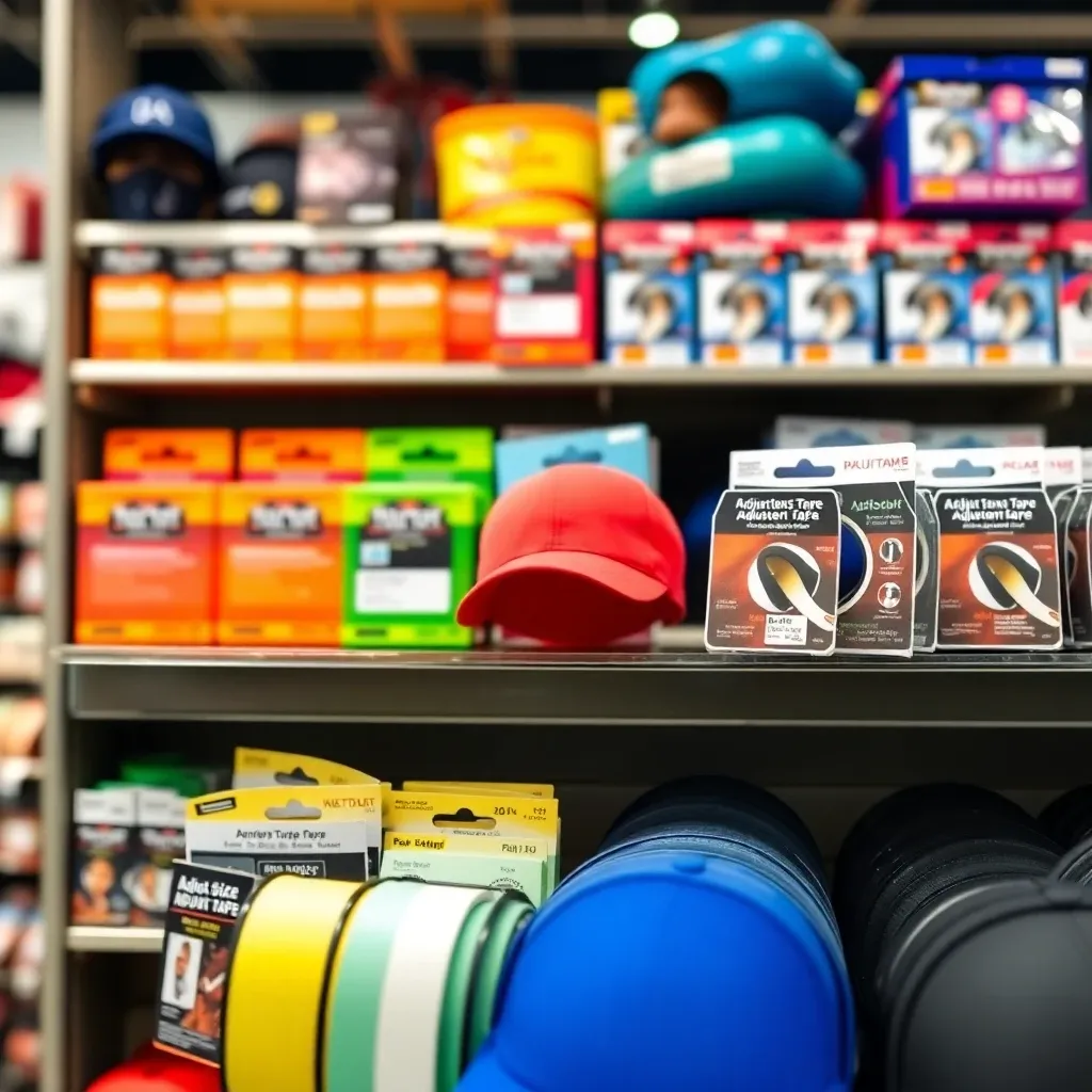 帽子サイズ調整テープどこに売ってる?購入可能店舗&売り場ガイド
