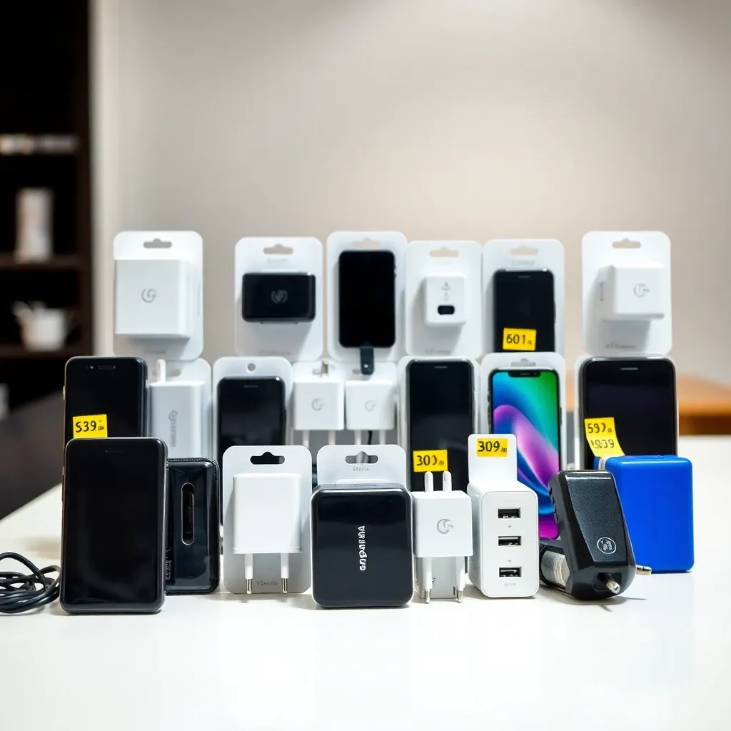 スマホ充電器どこで買える?最安値比較ランキング