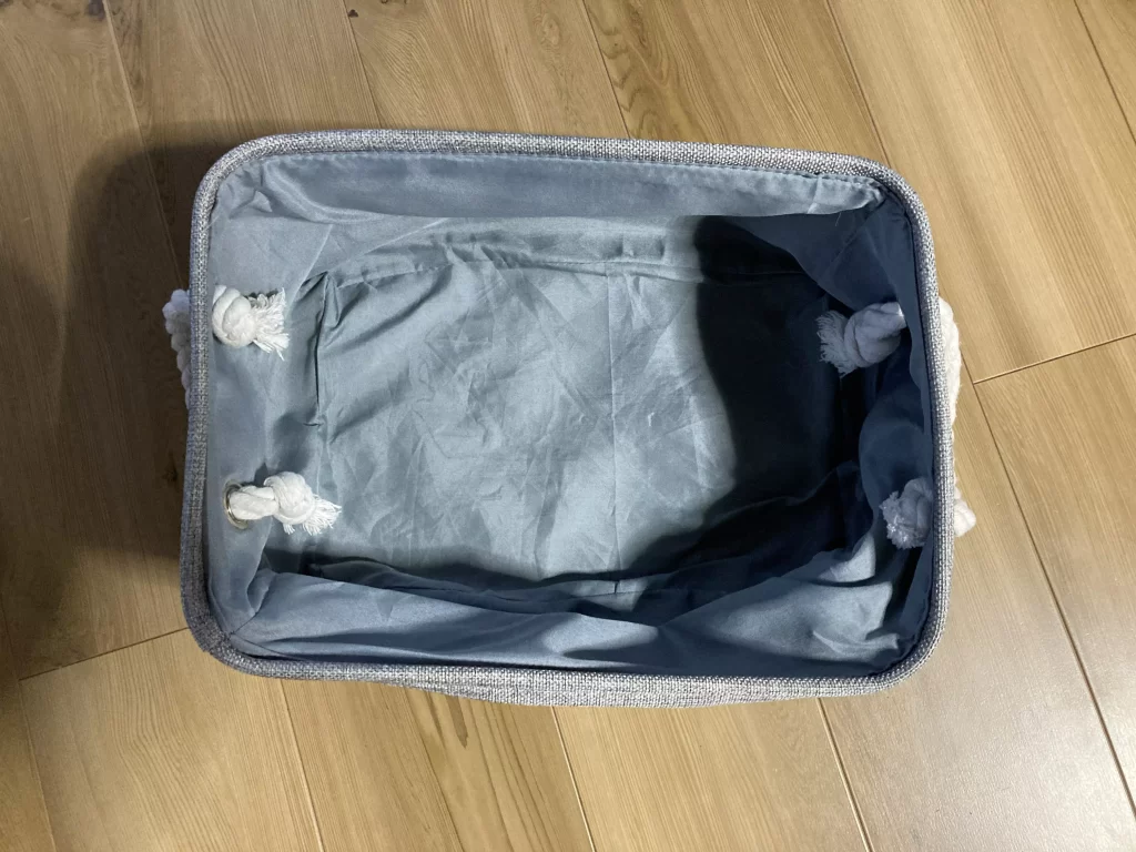 布製折り畳みボックス正面