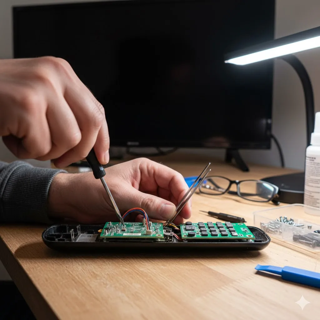 そのリモコン修理、待って！100均アルミテープが剥がれる原因と対策