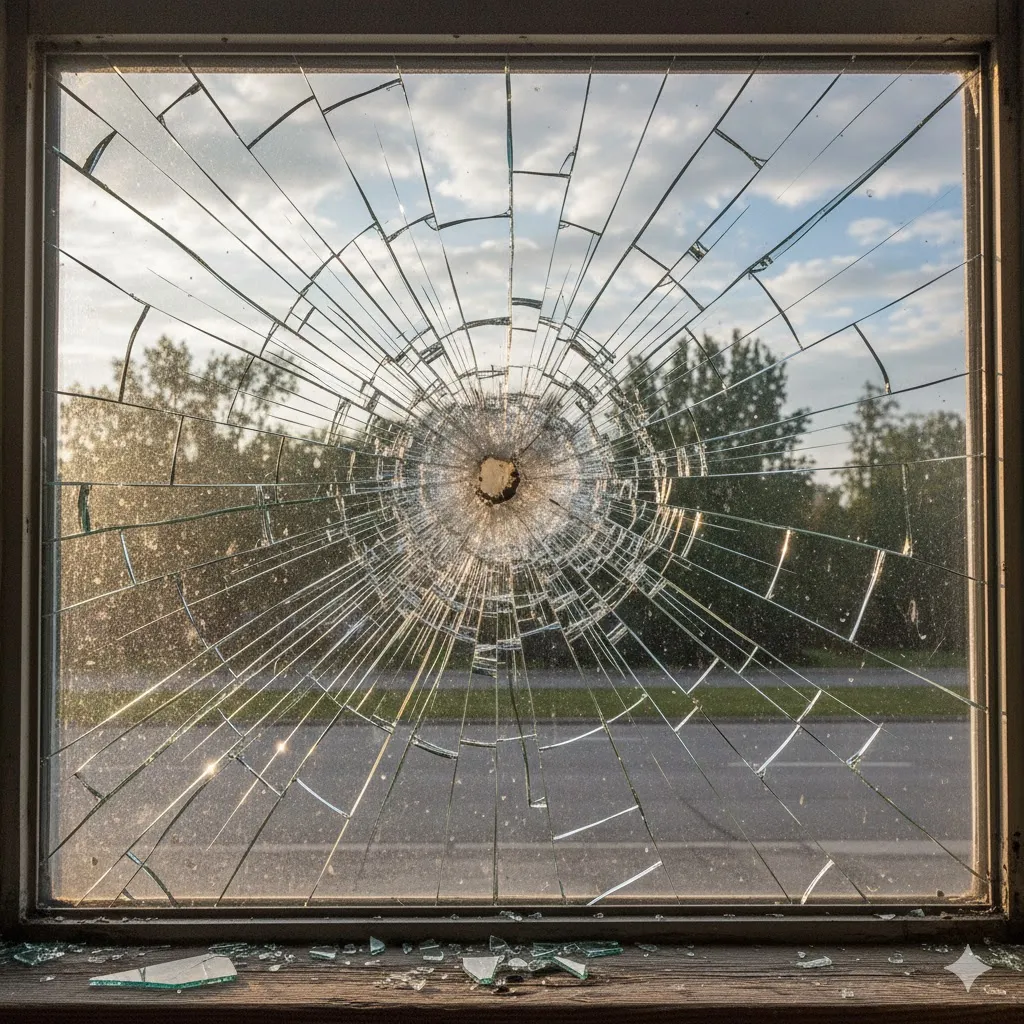 知らないと損！100均で窓ガラスひび割れ補修！費用を抑える裏技