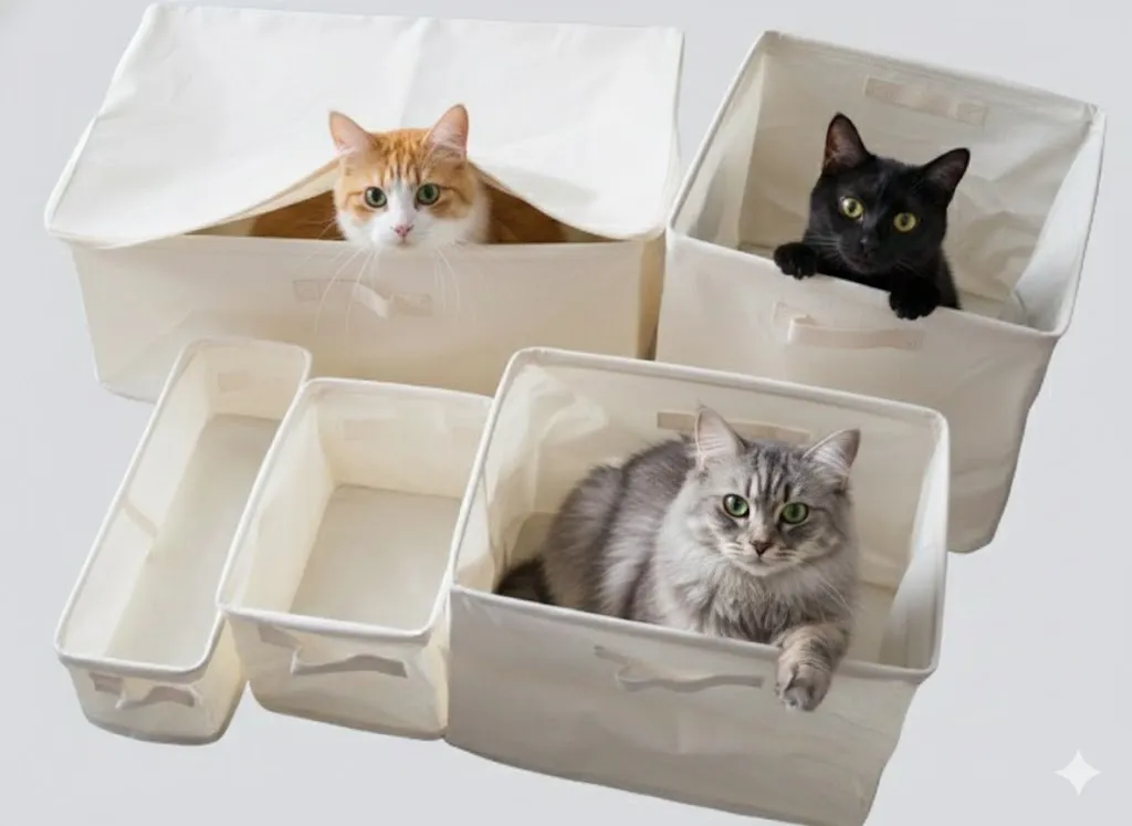 おしゃれな部屋に！100均フタ付き布収納ボックスの活用術と選び方