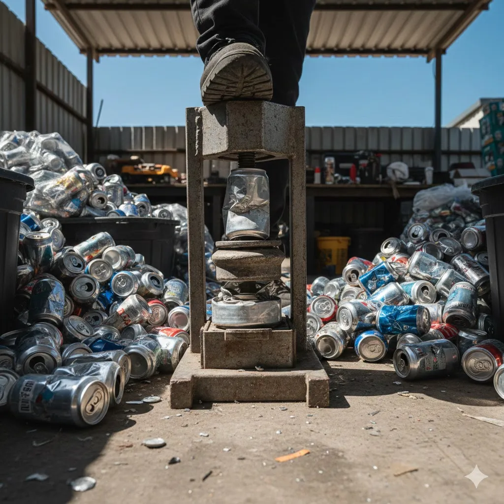 空き缶つぶし機ダイソー販売店は？ニトリやホームセンターを調査