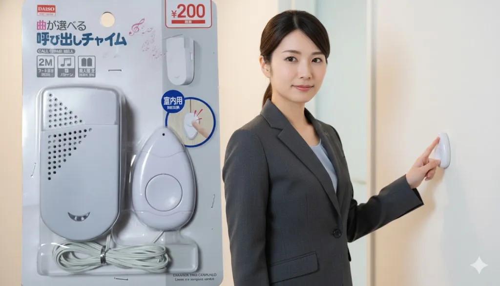 100均セリア・ワイヤレスチャイムはどこで売ってる？売り場調査
