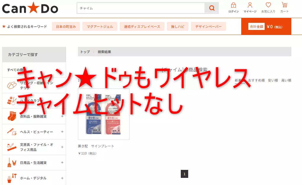 キャン★ドゥ公式