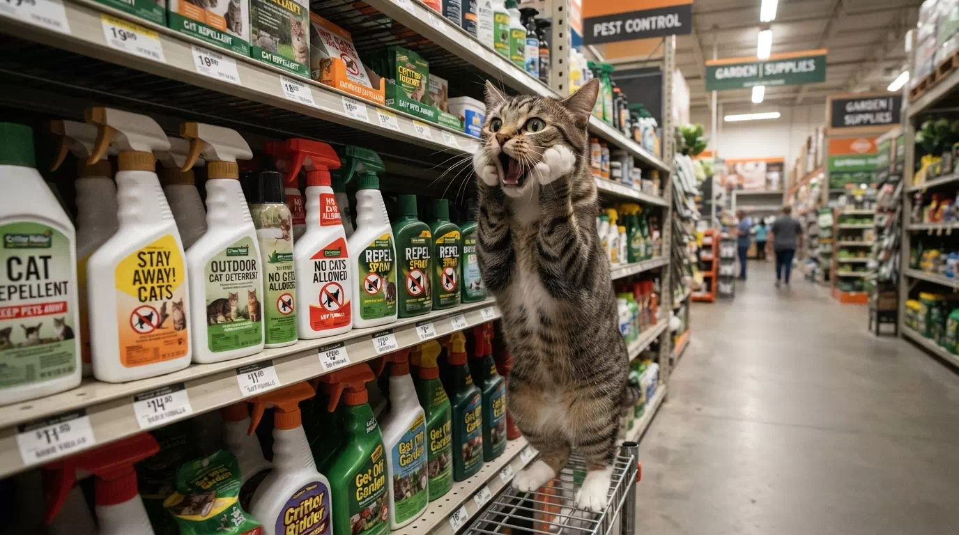 猫除けグッズ100均